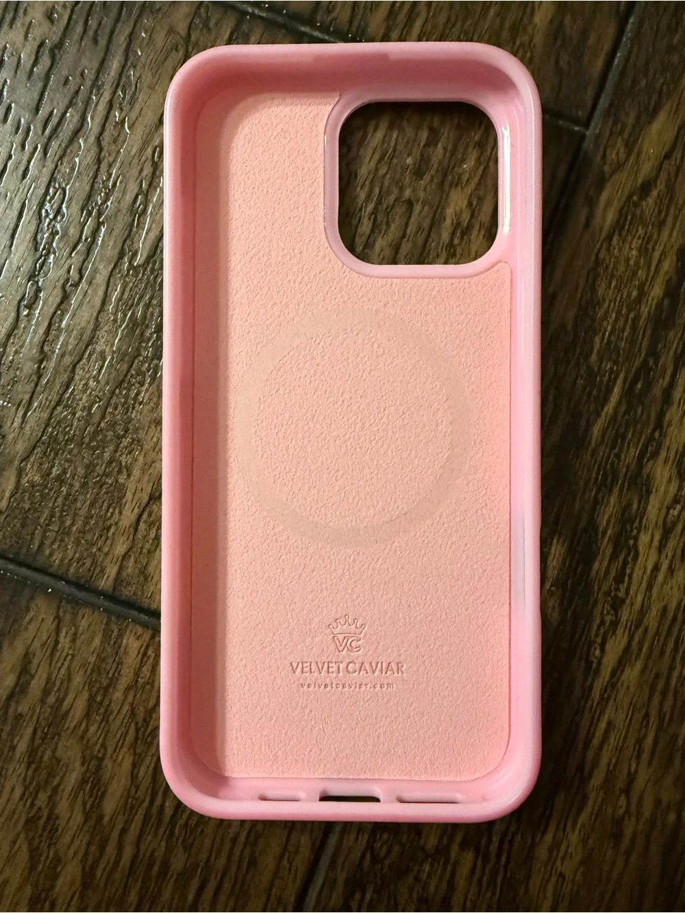 Velvet Caviar Pink White Checkered Phone Case